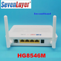 EPON GPON XPON ONU HG8546M ONT termianl with 1GE+3FE+voice+wifi English software Second-hand