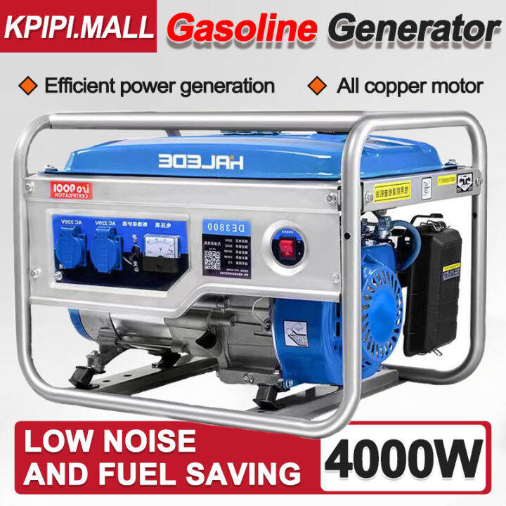 Gasoline Generator Portable 4000W Home Portable Gasoline Generator 4 ...