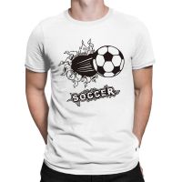 CLOOCL Football T-shirts Love Soccer Chest Printed Tops Men T Shirts 100% Cottoon Tee Harajuku Casual Short Sleeve Shirts XS-4XL-5XL-6XL