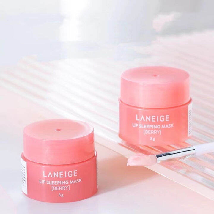 ลาเนจ-กรัม-laneige-lip-sleeping-mask-berry-3g-มาสก์ปากสูตรเนียนนุ่ม-ลิปมาส์กปาก-กลิ่นเบอร์รี่-ปากน่าจุ๊บเป็นพิเศษ-มาสก์