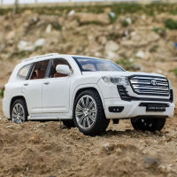 1:24 Toyota LAND CRUISER LC300 Prado SUV รถรุ่น Diecast โลหะของเล่น Off-Road รถจำลองเด็กของขวัญ