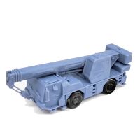 Outland Models Railroad Scenery Structure Heavy Duty Vehicle-Crane Truck 1:87 HO Scale