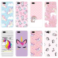 Pink Girl Kawaii Cute Unicorn Back Cover For OnePlus 3 3T 5 5T 6 6T Soft Silicone Case For One Plus 6 6T 5 5T 3 3T Phone Case