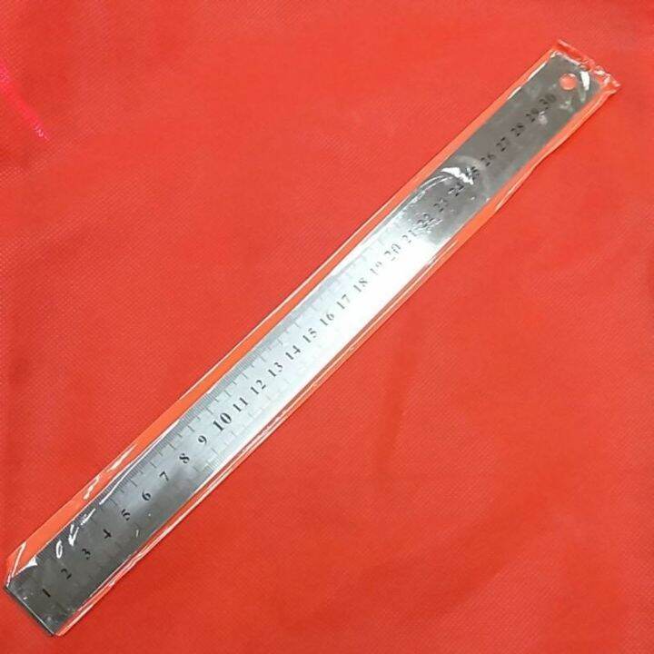 METAL RULER 12/24 INCHES | Lazada PH