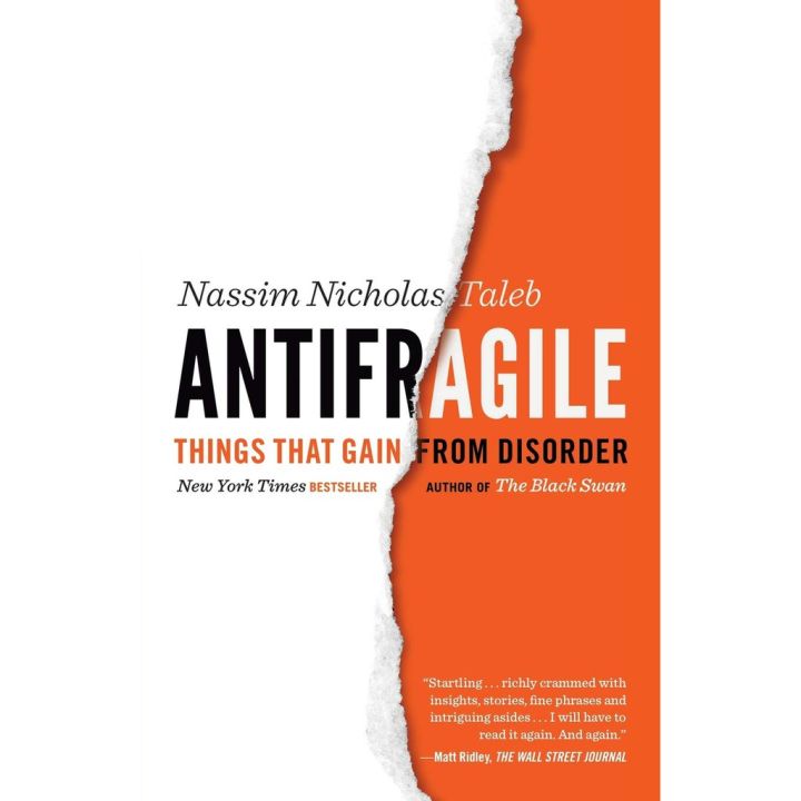 Bestseller !! Antifragile US Version : Things That Gain from Disorder [Paperback]