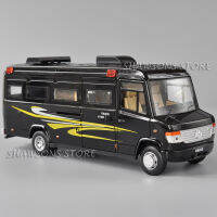 ยานพาหนะรุ่นดึงกลับของเล่นด้วยเสียงและแสง 1:32 Diecast Metal Vario 816D MPV RV Recreational Vehicle