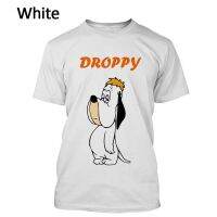 D Roopy 3D ทาสีเสื้อยืดคลาสสิกการ์ตูนสุนัขแฟชั่นสบายๆน่ารัก Tee ใหม่เย็นยอดนิยมของผู้ชาย Streetwear ด้านบน