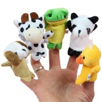 【CC】 6-12Pcs Baby Cartoon Puppet Role Tell Story Educational Children Kids