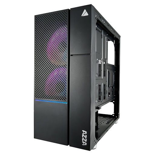 bestseller-อุปกรณ์คอม-ram-azza-atx-mid-tower-tempered-glass-argb-gaming-case-iris-330df-with-rf-remote-control-black-อุปกรณ์ต่อพ่วง-ไอทีครบวงจร