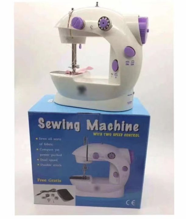 Mini Portable Handheld Sewing Machines Stitch Sew Needlework