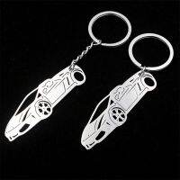 Cool Stainless Steel Car Keychain Sport Design Racing Car Key Chain Motorcycle Key Car Interior Essories