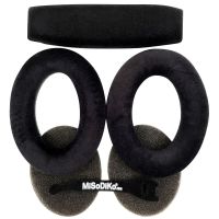 Replacement Velour Ear Pads&amp; Headband for Sennheiser  HD515/ HD518/ HD 555 558/ HD 595 598 | Headphones Repair Earpads