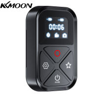 KKmoon TELESIN GP-RMT-T10กันน้ำสมาร์ท BT การควบคุมระยะไกลไร้สายที่มีหน้าจอแสดงผล LED 80เมตรขนาดใหญ่ระยะการทำงานเปลี่ยนสำหรับ GoPro 11 10 9 8 Max