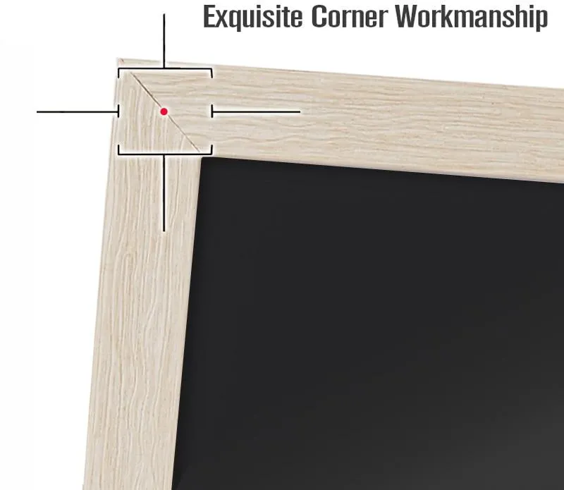 30*40cm Whiteboard 11 Colors MDF Frame For Chosen Magnetic Wood