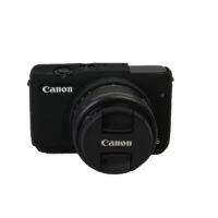 CAMERA CASE SILICONE CANON M10 BLACK เคสกันกระเเทกกล้อง สีดำ (1209)