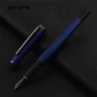 Jinhao 88ชุดสำนักงานบัญชีปากกาหมึกซึมโลหะสีน้ำเงินชุดปากกาหมึกเครื่องเขียนในโรงเรียนนักเรียน