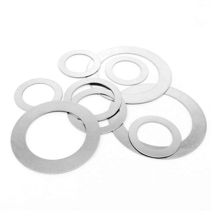 20-100pc-m2-to-m40-din988-304-a2-70-stainless-steel-adjusting-ultrathin-precision-shim-gasket-ultra-thin-plain-flat-wafer-washer