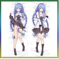 60x180 ซม. Anime Dakimakura ว่างงานกลับชาติมาเกิดกอดร่างกายหมอนครอบคลุม Mushoku Tensei Roxy Migurdia ปลอกหมอนคอสเพลย์