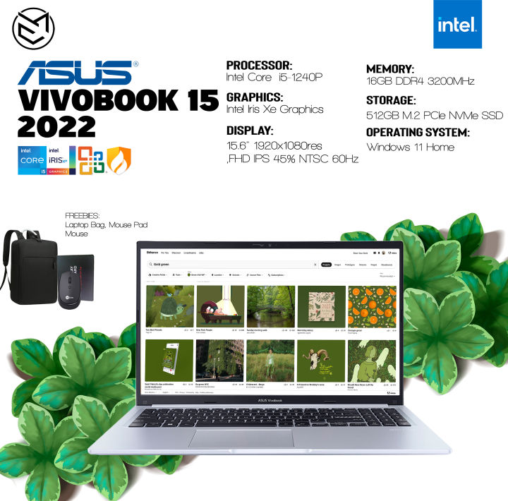 Asus Vivobook 15 X1502z 2022 Brand New Laptop Intel Core I5 1240p I7 1260p 156 16gb Ram 2517