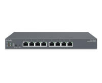 EnGenius ECS1008P Cloud Managed Switch 8-Port PoE, Total Budget 55W, Centralized Network Management, Desktop Model