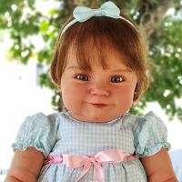 【YF】 Cute Maddie Reborn Baby Dolls 20/24 Inch Finished Painted Soft Vinyl Bebe Doll Toys For Children Bebê