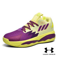 Under Armour_UA รองเท้าผ้าใบ รองเท้าบาสเกตบอล Unisex Jet21