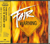 CD ซีดีเพลงสากล  Fair Warning (2) – Fair Warning ***ปกแผ่นสวยมาก สภาพดีมาก แผ่นสวยสภาพดีมาก made in japan