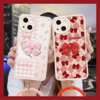 Liquid silicone shell imitation leather Phone Case For iphone14 for girl Skin feel silicone Simplicity protective case