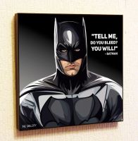 ภาพสติกเกอร์ติดผนังผ้าใบแคนวาสเบน Affleck ศิลปะบนผนังบนผ้าใบภาพวาดที่มีชื่อเสียงสร้างแรงบันดาลใจสำหรับห้องนั่งเล่นห้องนอน