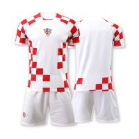 ✸✓  Croatian modric football jersey training suit short-sleeved clothes suit match international custom