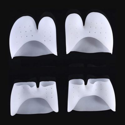 ❂ 1 Pair Soft Gel Toe Protection Pouches Protectors Dancers Runner Footcare Big Toe Separated Protector Toe Covering Sleeve