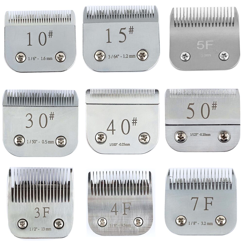 9.5mm Blade Fits FOR Andis Wahl Oster 4F Pet Grooming-Blade For 4F Blade Type 