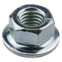 1pc Hexagon Flange Nuts Thread M8 X 1.25 Bolt Flanged Blade Screw Nut For Trimmer Brushcutter Nails Screws Fasteners