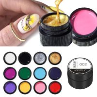 【YP】 Painted Glue Varnish Painting Manicure UV Gel 12 Colors