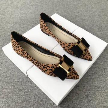 MAY Ladies Flat Shoes Shallow Pointed Toe Office Women Shoes