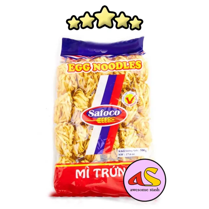 Safoco Thick Egg Noodles 500g Lazada PH