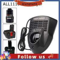 QIANGNAN6ชาร์จเครื่องมือไฟฟ้าอเนกประสงค์10.8V/12V สำหรับเครื่องชาร์จที่ชาร์จแบตเตอรี่ Al1115cv Bat412a Bosch