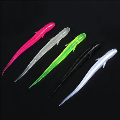 【CW】 3pcs/lot Small Silicone Soft Fishing 11cm Artificial Loach Bait Fake Swimbait Jig Wobbler Lures
