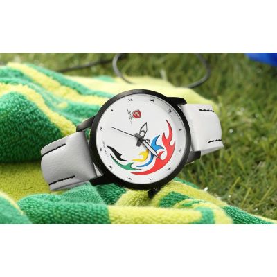 นาฬิกาข้อมือผู้ชาย (ขาว) Luxury SHARK Sport Watch