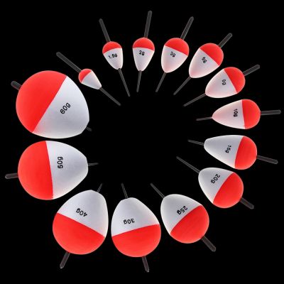 【YF】▲✔✵  14pcs  Foam Hard Fishing with Bobber Buoys and Float for Sea Accessories