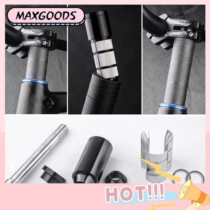 MAXG Extender Bicycle Fork Adjuster Bike Extension Adapter Fork Stem