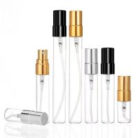 50PCS/Lot 2Ml/3Ml/5Ml/10Ml Refillable Perfume Bottle Empty Spray Bottle Atomizer Perfume Bottles