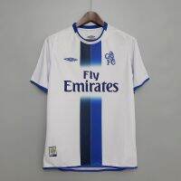 New Original 03-05 Chelsea Away White Retro Soccer Jersey Football