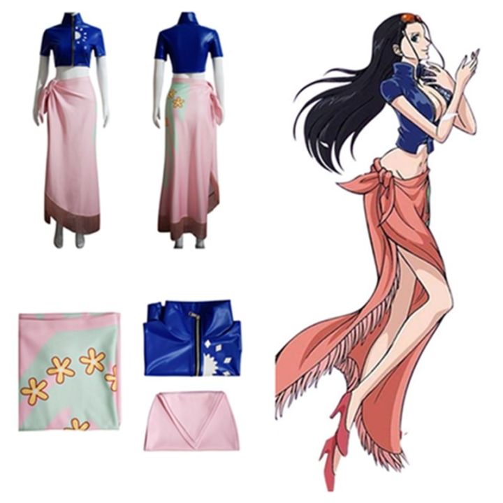 Nico Robin Cosplay Costume One Piece Anime Women Dress Outfits Halloween Carnival Suit Lazada Ph