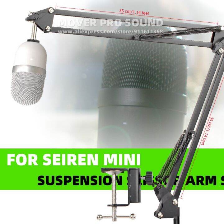 Desktop Clip Suspension Microphone Stand Scissor Boom Arm For Razer