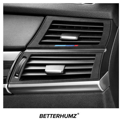 Alcantara For BMW X5 E70 X6 E71 Center Console Both Side Air Outlet Trim Frame M Performance Sticker Car Interior Accessories