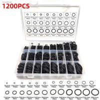 ▫ 1200 pcs/set Rubber O Ring Washer Seals Watertightness Assortment Different Size O-Ring Washer Seals With Plactic Box Kit Set