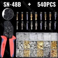 ✑❡✖ 540/1000PCS Assortment Female Male Electrical Spade Wire Butt Connectors Lugs Battery Starter Cable Splice Crimp Terminals Kit