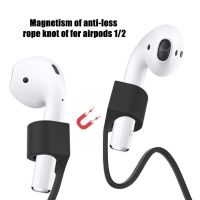 ✇☍♠ Magnetic Earphone Strap For Airpods 3 1 2 Pro Anti Lost Strap Magnetic String Rope For Bluetooth earphones Silicone Cable Cord