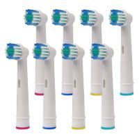 4Pcs  Replacement Electric Toothbrush Heads for Braun oral vitality brush heads nozzles for tooth brush Sensitive Clean